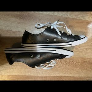 Women’s brushed bronze Converse